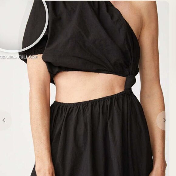 NWT Anthropologie Stateside Black Dress - Size L - Picture 2 of 7